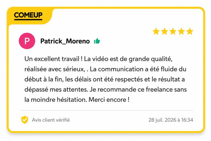 Avis client Zakariya Loutfi, 5 étoiles : très efficace, livraison rapide, je recommande sans hésiter.