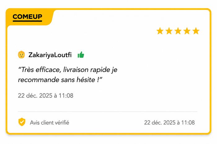 Avis client Patrick_Moreno, 5 étoiles : excellent travail, vidéo de grande qualité, communication fluide, délais respectés.